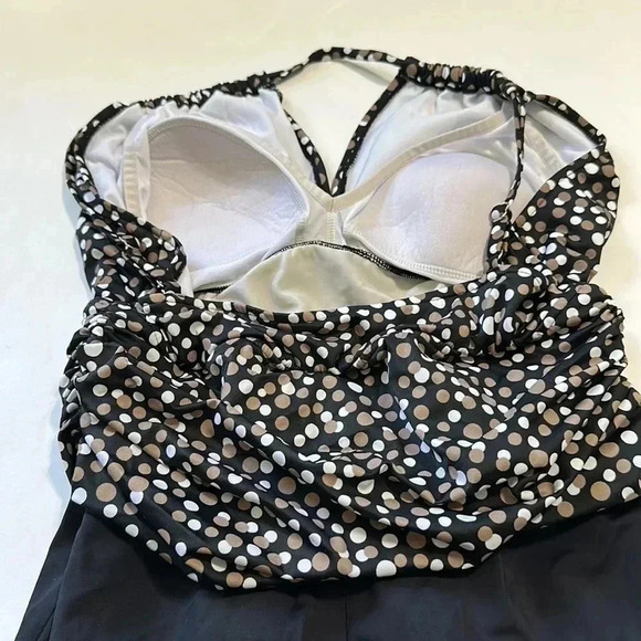 Catalina polka dot one piece swimsuit size 16w - Picture 5 of 7